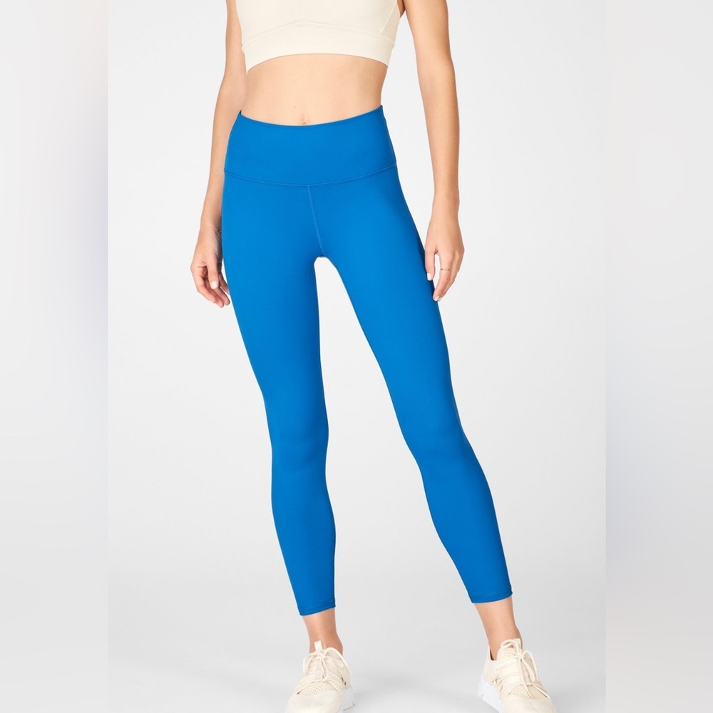 Fabletics Leggings Blue Large high waisted